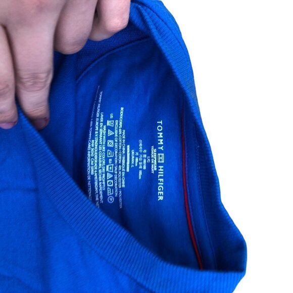 TOMMY Hilfiger Sweater Large Blue - Picture 3 of 3